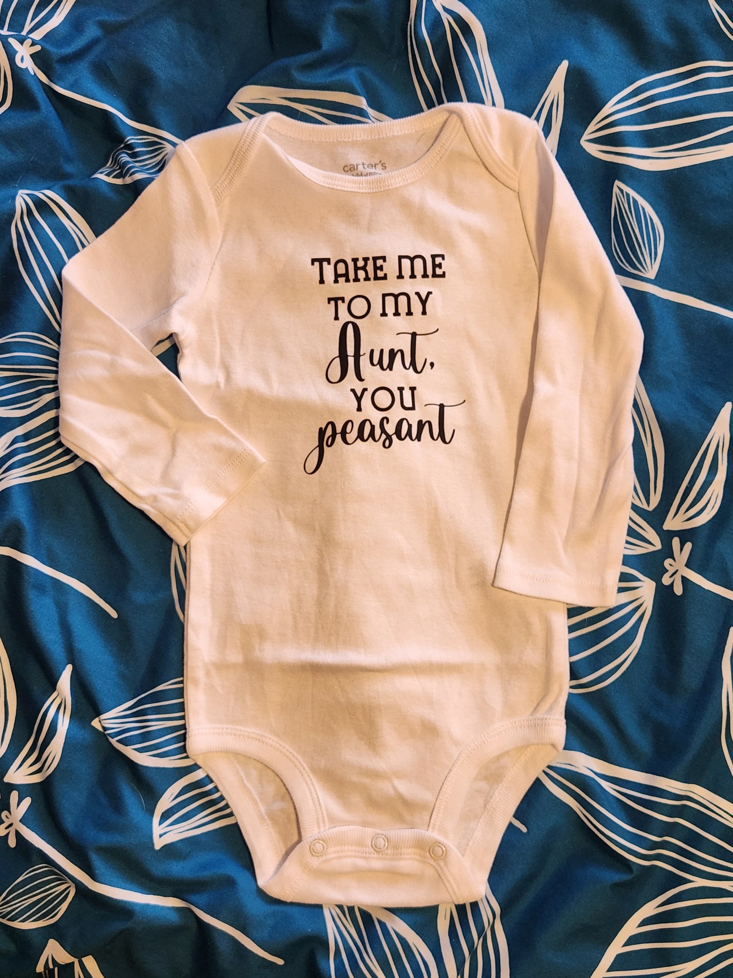 Take Me To My Aunt Onesie