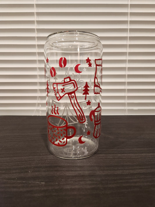 Camping 16oz Libbey Glass