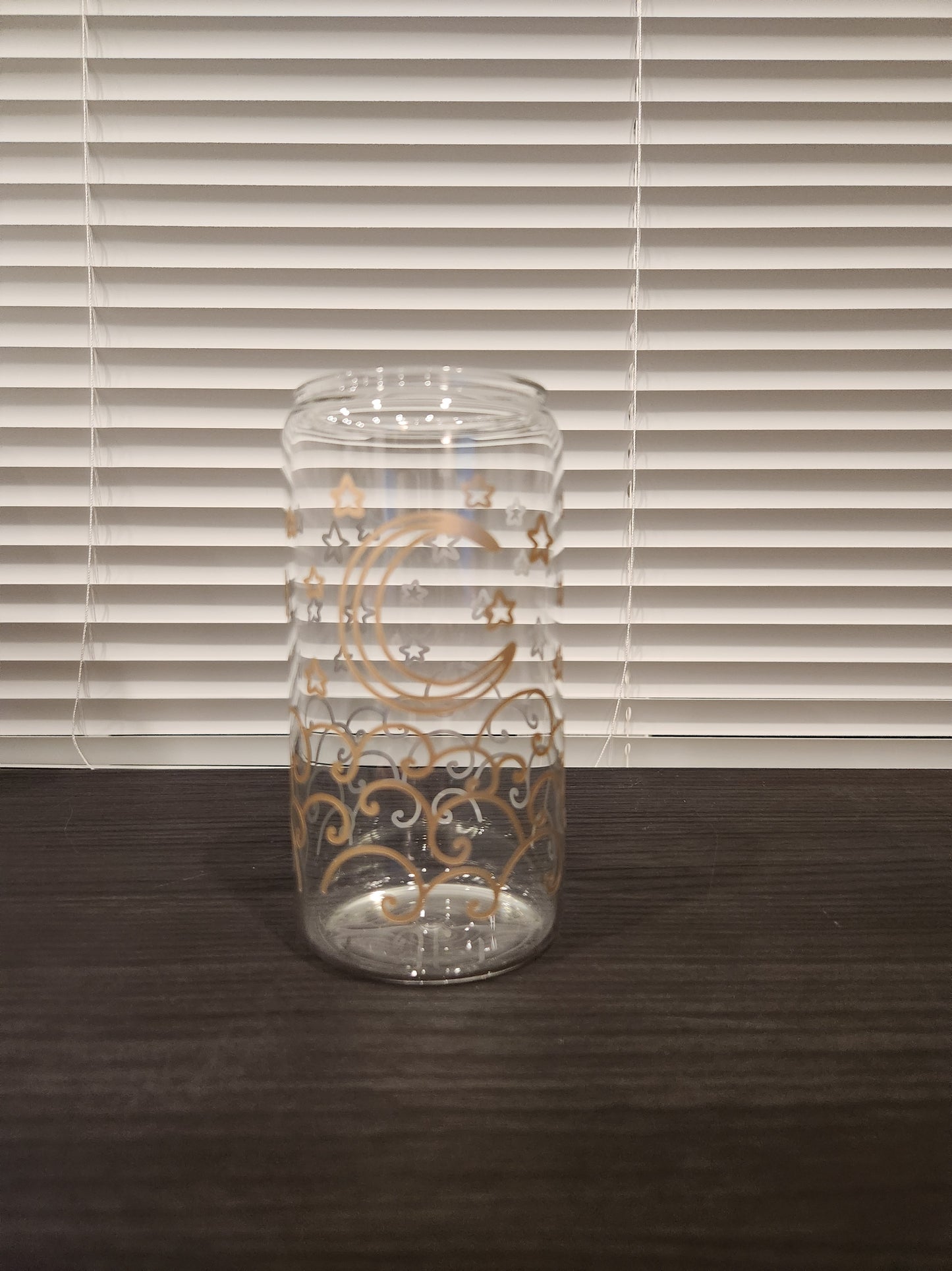 Dreamy Celestial 16oz Libbey Glass