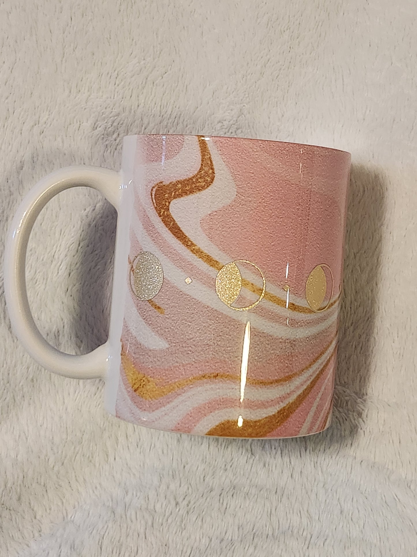Pink Moon Phase Mug