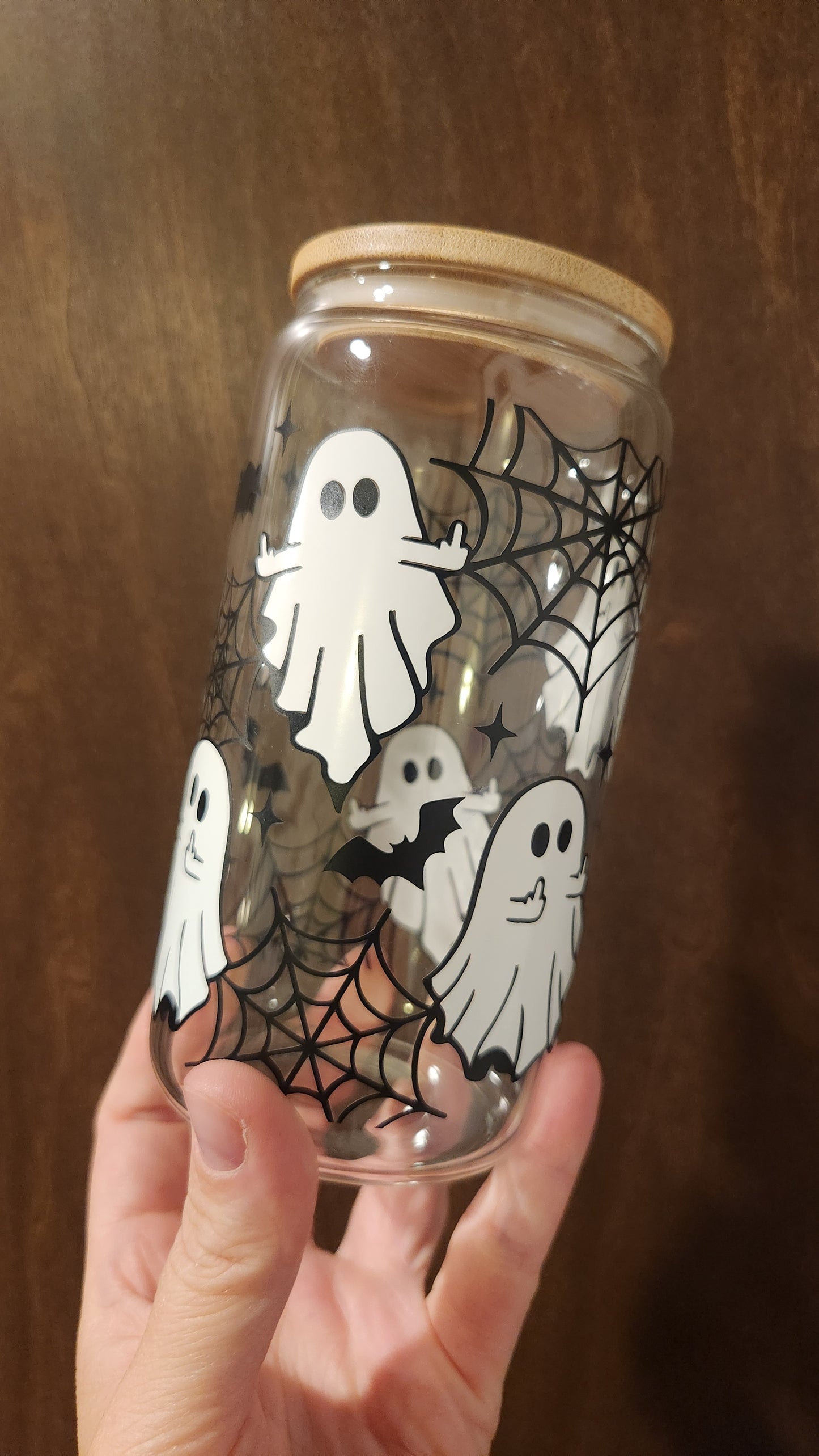 Ghosties 16oz Libbey Glass