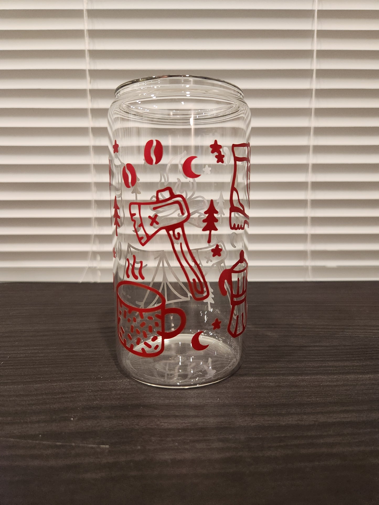 Camping 16oz Libbey Glass