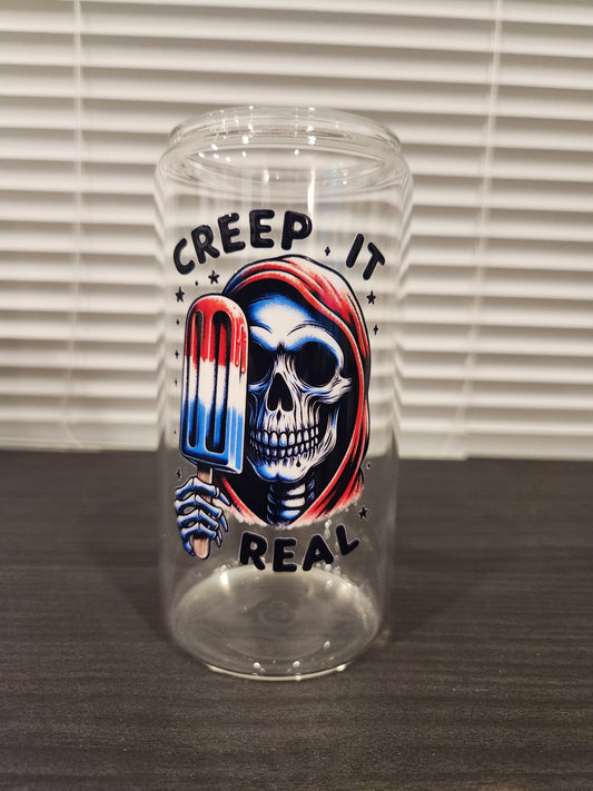 Creep It Real 16oz Libbey Glass